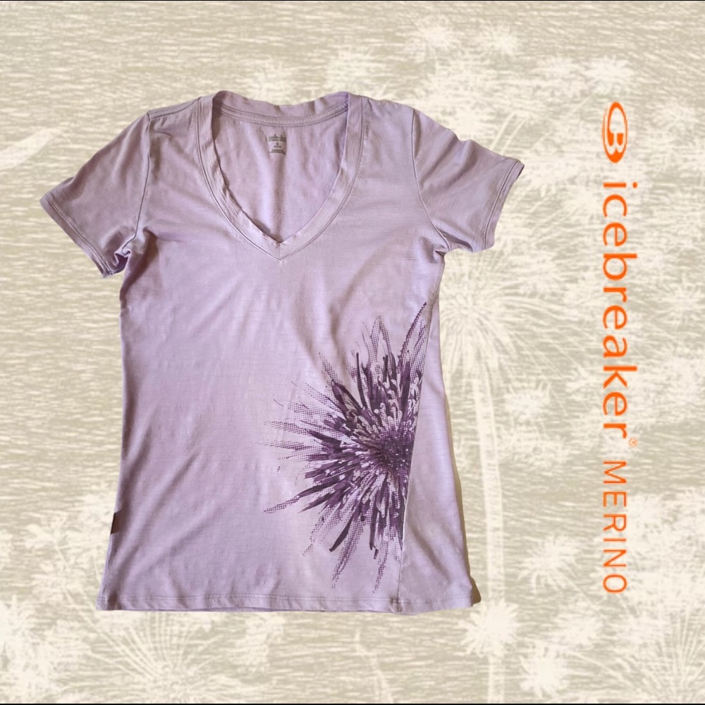 Fine merino wool tee.